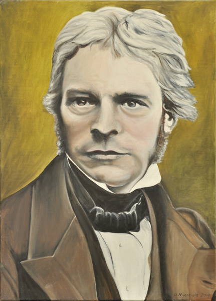 Michael Faraday, Gemälde